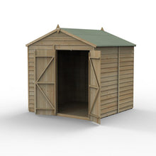 Forest 4LIFE Apex Shed 7x7 - Double Door - No Window