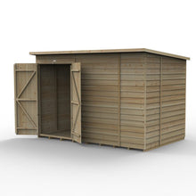 Forest 4LIFE Pent Shed 10x6 - No Windows - Double Door
