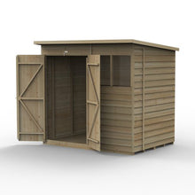 Forest 4LIFE Pent Shed 7x5 - 2 Windows - Double Door