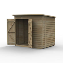 Forest 4LIFE Pent Shed 7x5 - No Windows - Double Door