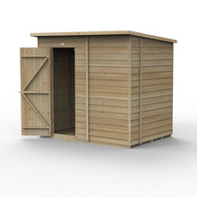 Forest 4LIFE Pent Shed 7x5 - Single Door - No Window