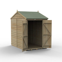 Forest 4LIFE Reverse Apex Shed 5x7 - Double Door - No Windows