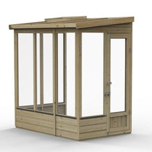 Forest 6x4ft Wallscape Lean-to Greenhouse No Back