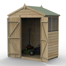 Forest Beckwood 6x4 Apex Shed - 2 Windows