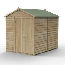 Forest Beckwood 6x8 Apex Shed - No Windows - Double Door