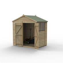 Forest Beckwood 7x5 Apex Shed - 2 Windows - Double Door