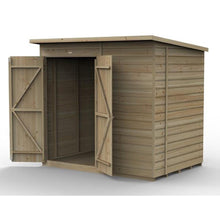 Forest Beckwood 7x5 Pent Shed - No Windows - Double Door