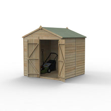 Forest Beckwood 7x7 Reverse Apex Shed - No Windows - Double Door