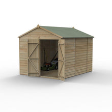 Forest Beckwood 8x10 Apex Shed - No Windows - Double Door