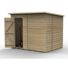 Forest Beckwood 8x6 Pent Shed - No Windows -
