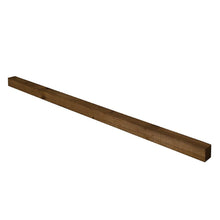 Forest Brown Incised Fence Post