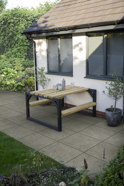 Forest Colour Block Picnic Bench