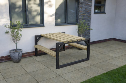 Forest Colour Block Picnic Bench