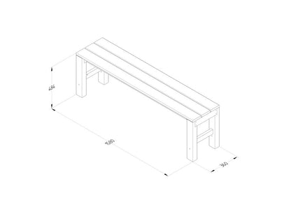 Forest Dining Bench