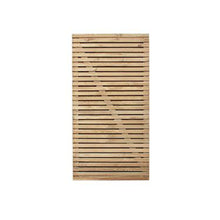 Forest Double Slatted Gate 6ft (1.83m high)