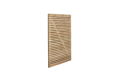 Forest Double Slatted Gate 6ft (1.83m high)
