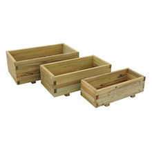 Forest Durham Rectangular Planter - Set of 3