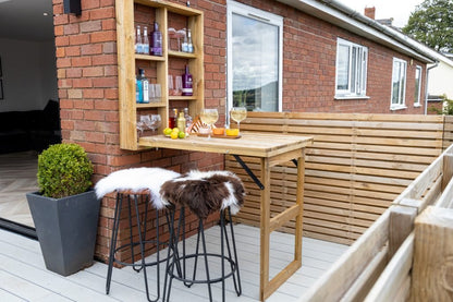 Forest Fold Down Wall Garden Bar