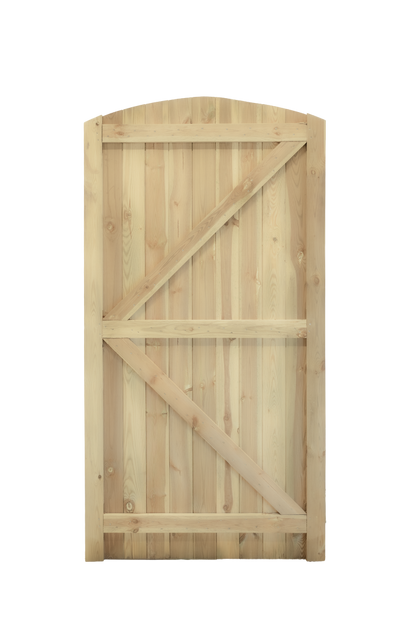 Forest Heavy Duty Dome Top Tongue & Groove Gate 6ft (1.80m high)