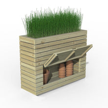 Forest Linear Planter - Tall with Storage