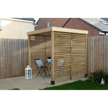 Forest Modular Pergola with 3 Side Panel Packs