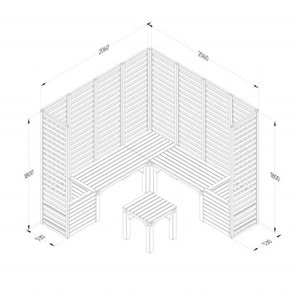 Forest Modular Seating Option 3