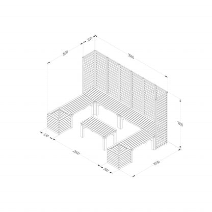 Forest Modular Seating Option 4