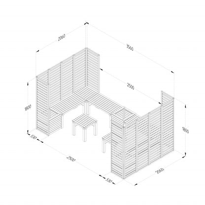 Forest Modular Seating Option 5