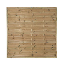 Forest Pressure Treated Decorative Europa Plain Fence Panel