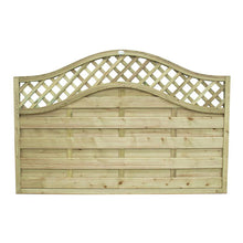 Forest Pressure Treated Decorative Europa Prague Fence Panel