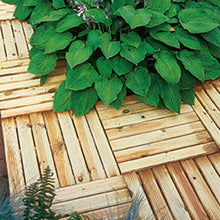 Forest Ridged Deck Tile - 50x50cm - Pack of 4