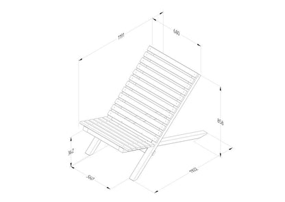 Forest Slatted Chair