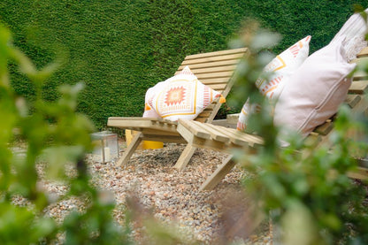 Forest Slatted Chair and Table Set