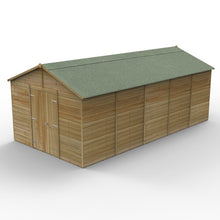 Forest Timberdale 10x20 Apex Shed - Double Door - No Windows