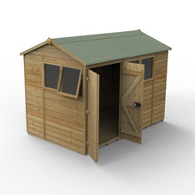 Forest Timberdale 10x6 Reverse Apex Shed - Double Door - 4 Window - 1 Opening
