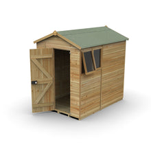 Forest Timberdale 5x7 Apex Shed - 2 Windows - 1 Opening