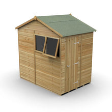 Forest Timberdale 5x7 Reverse Apex Shed - 2 Window - 2 Opening