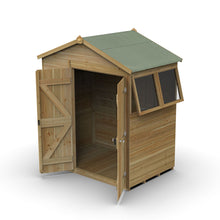 Forest Timberdale 6x4 Apex Shed - 2 Windows - 2 Opening