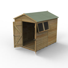 Forest Timberdale 6x8 Apex Shed - Double Door - 2 Windows - 2 Opening