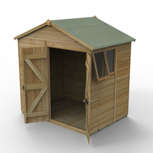 Forest Timberdale 7x5 Apex Shed - Double Door - 2 Windows - 1 Opening