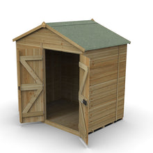 Forest Timberdale 7x5 Apex Shed - Double Door - No Windows