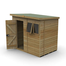 Forest Timberdale 7x5 Pent Shed - 2 Window - 1 Opening