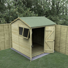 Forest Timberdale 7x7 Reverse Apex Shed - Double Door - 2 Window - 1 Opening