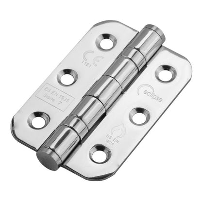 Frisco Eclipse 76x51x2mm Mid Steel Ball Bearing Hinge Grade 7