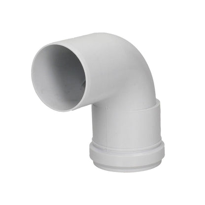 Glow-Worm 90 Degree White Plume Bend