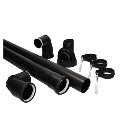 Glow-Worm Boiler Plume Management Kit (Black)