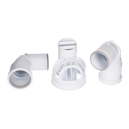 Glow-Worm Boiler Plume Management Kit (White)