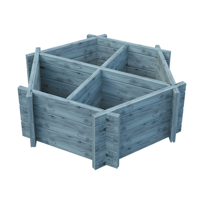 Shire  4 Segments Hexagonal Planter