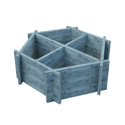 Shire  4 Segments Hexagonal Planter