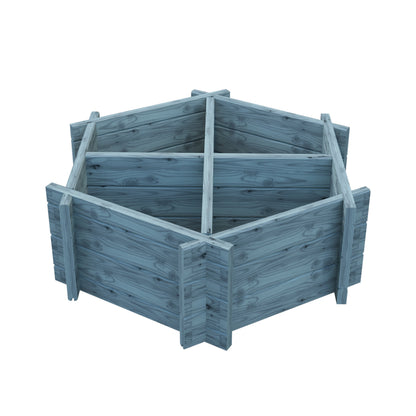 Shire  4 Segments Hexagonal Planter